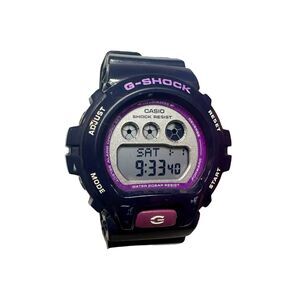 Casio Women's Watch G-Shock Chronograph Blue Resin Strap Digital GMDS6900CC-2